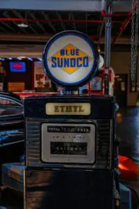 Blue Sunoco Petroliana
