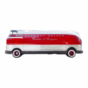 Side profile of GM Futurliner #10