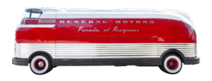Side profile of GM Futurliner #10